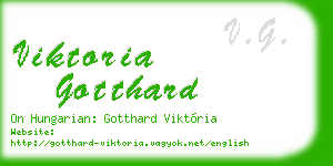 viktoria gotthard business card